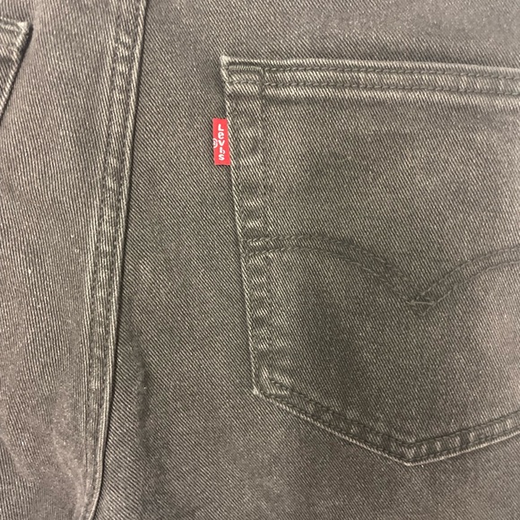 Levi's Men's Slim Black Jeans NV - Picture 3 of 13